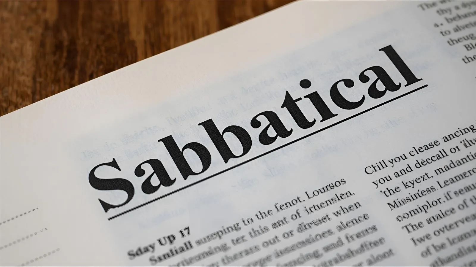 You are currently viewing 589+ What Does Sabbatical Mean And Why Do People Take One?