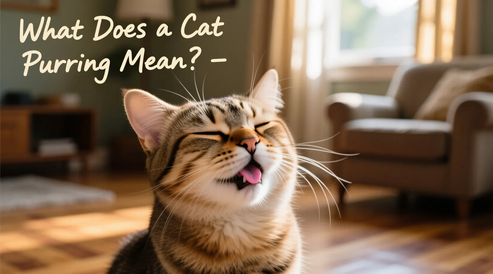 You are currently viewing What Does a Cat Purring Mean? Full Guide to Feline Sounds