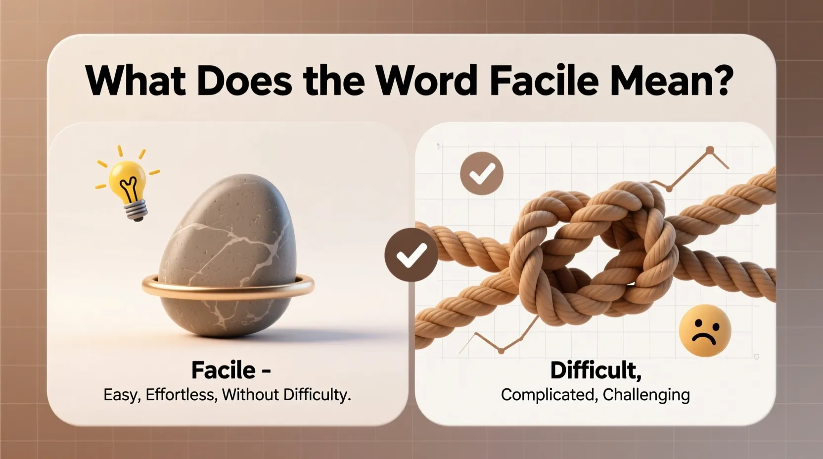 Read more about the article What Does Facile Mean? Complete Definition For 2026